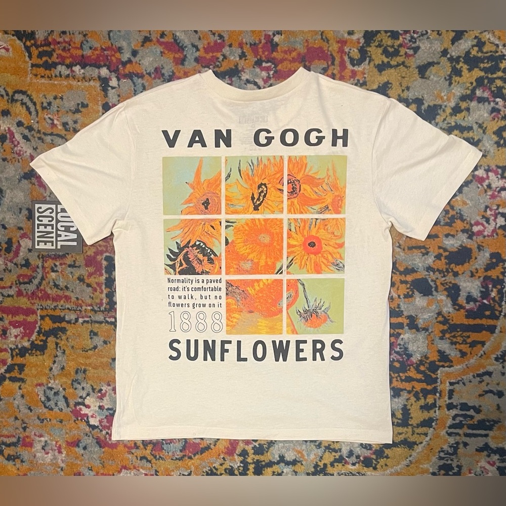 Van Gogh Sunflowers Graphic Tee